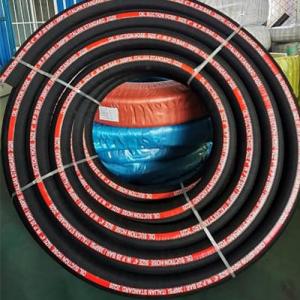 Oil discharge rubber hose