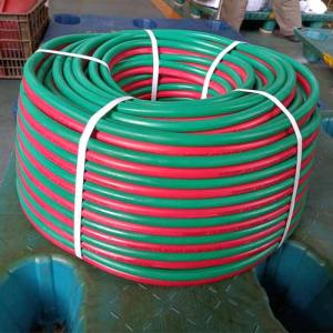 Twin welding rubber hose